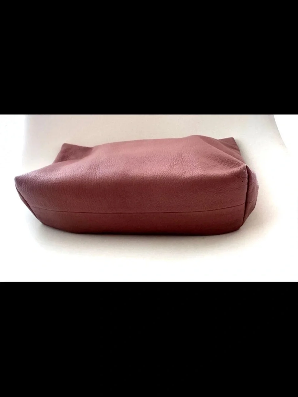 Mulberry Fold-Over Clutch in Dusty Rose with Gold Hardware